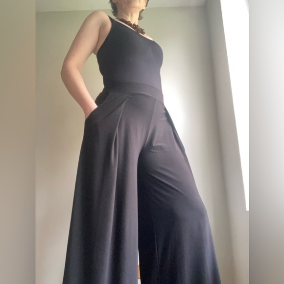 Pants - Black Palazzo Pants, Small